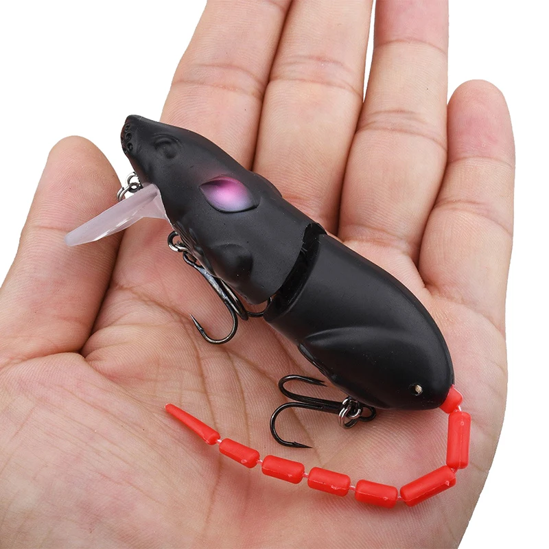 Mouse Lure Artificial Plastic Mouse Fishing Lure Swimbait Rat Pike Bass Minnow Floatingbaits Fishing Tackle Accessories,fishing lure