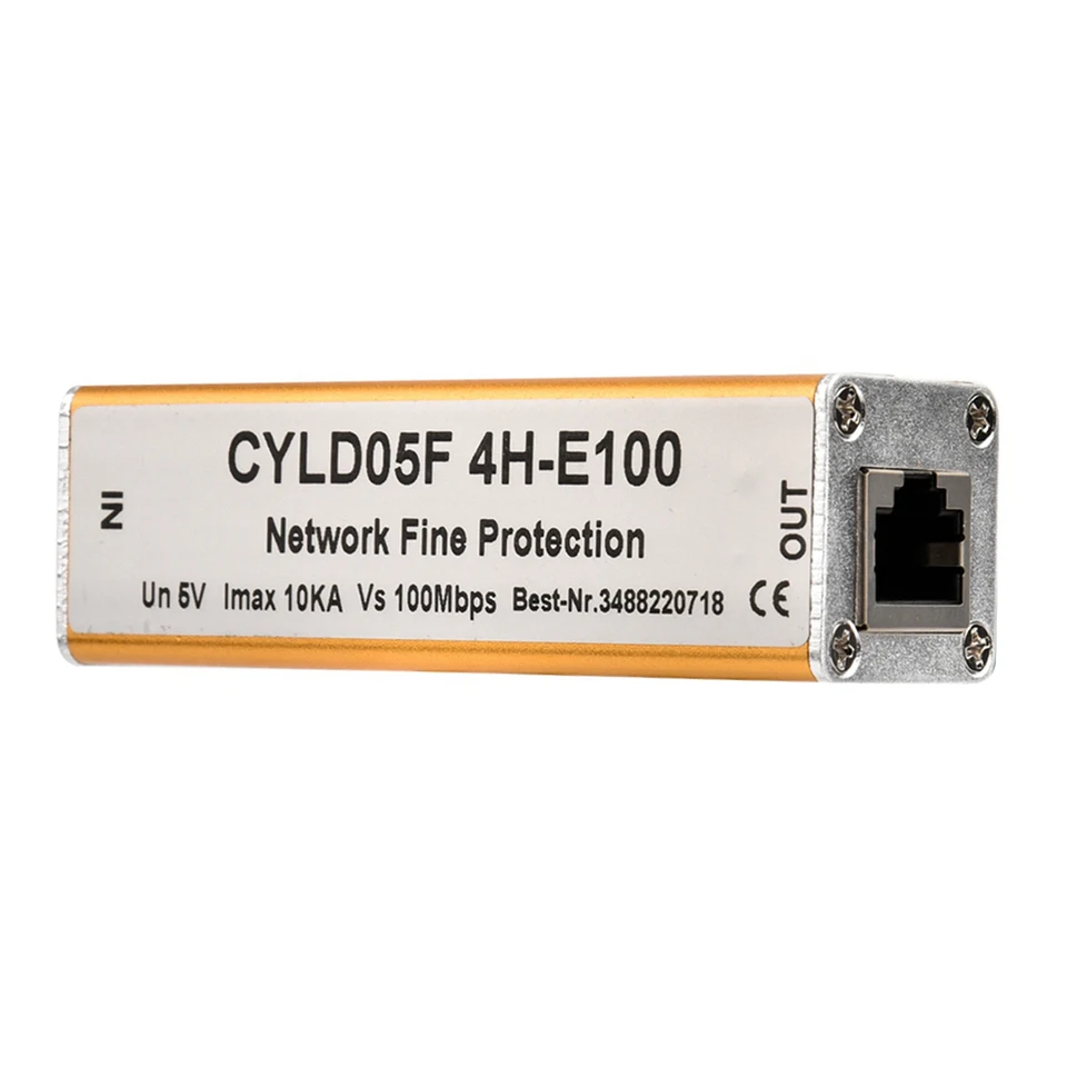 Universal RJ45 RJ11 Network Surge Protector Adapter