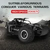 New RC Car 1:16 2WD with LED Light 2.4G 20KM/H High Speed Off-Road Climbing Remote Control Car Toy Birthday Gift Boys Girls Kids 4