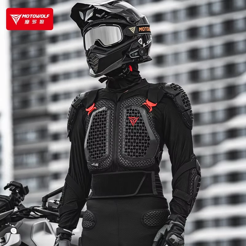 New Motorcycle Armor Fall Prevention Motorcycle Jacket Men Moto Body Armor Motocross Racing Jacket CE Approval Motorbike