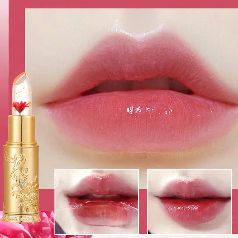 

_ Волшебная меняющая стойкая губная помада, водостойкая Красная губная помада, увеличитель губ, Косметика для макияжа