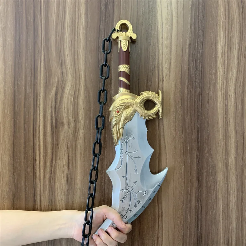 God of War 4 Athena Blade Tomahawk Chained Cosplay Axe Prop Weapon Role Playing Ghost Leviathan Chaos AXE Safety PU Model 6