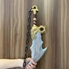 God of War 4 Athena Blade Tomahawk Chained Cosplay Axe Prop Weapon Role Playing Ghost Leviathan Chaos AXE Safety PU Model 6