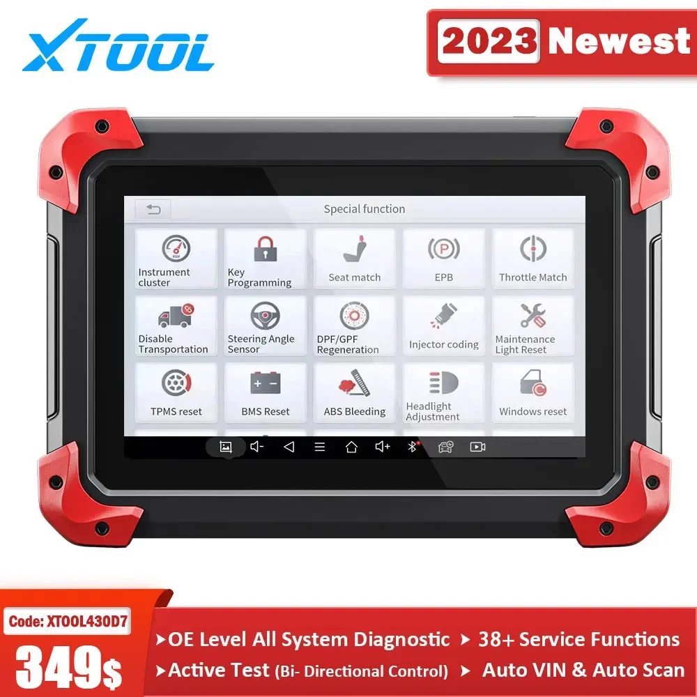 XTOOL-D7-Car-Diagnostic-Tools-Automotive-OBD-OBD2-Scanner-Active-Test ...