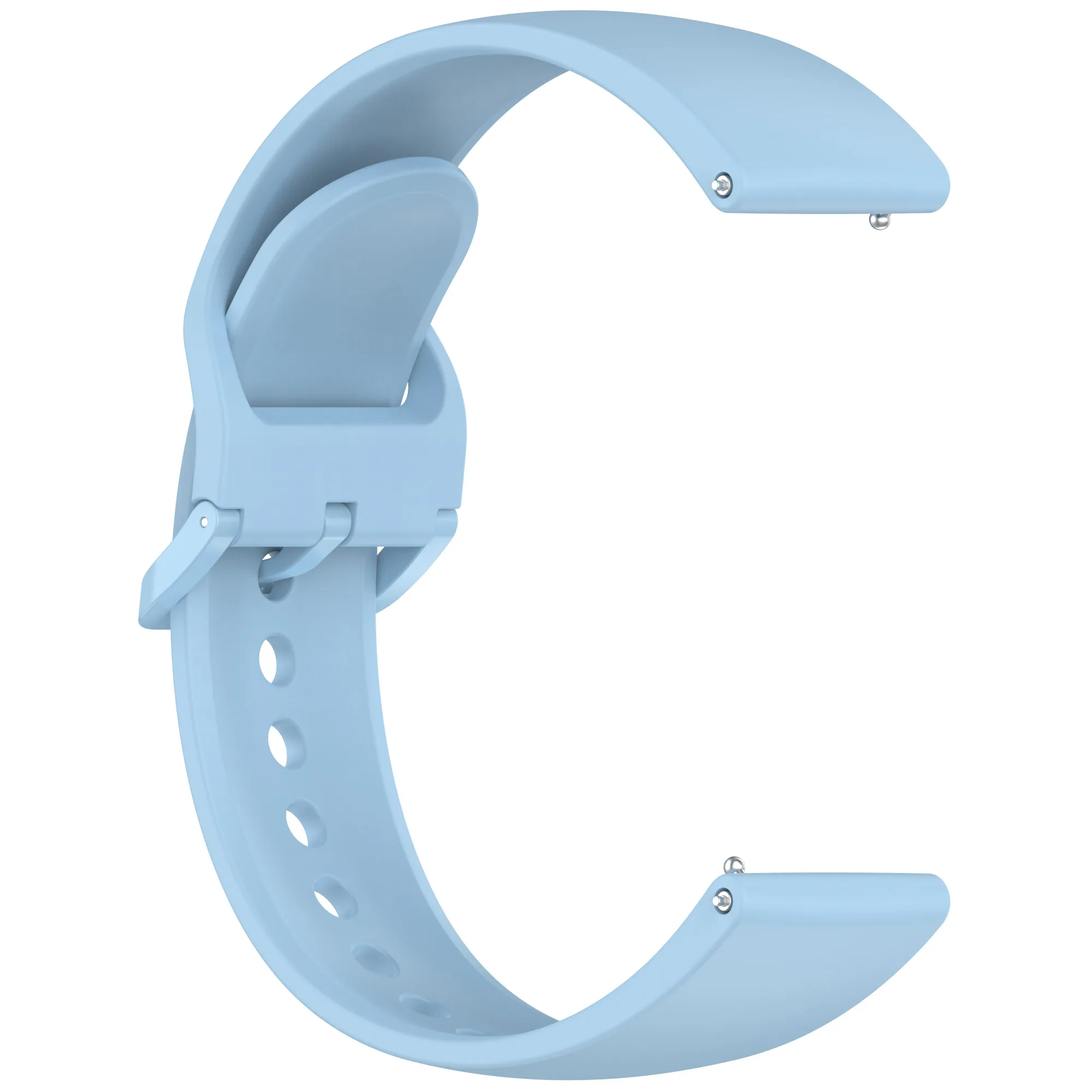 Premium Silicone Watch Strap - High-Quality, Single-Color Wristband