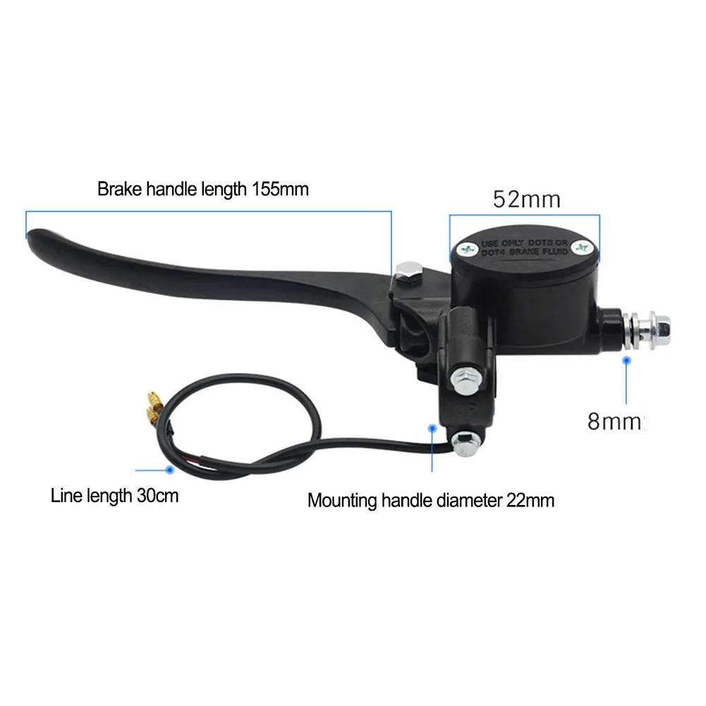 

Suitable for All Weather Conditions Electric Vehicle Front Rear Disc Brake Upper Pump Hydraulic Clutch Left Right