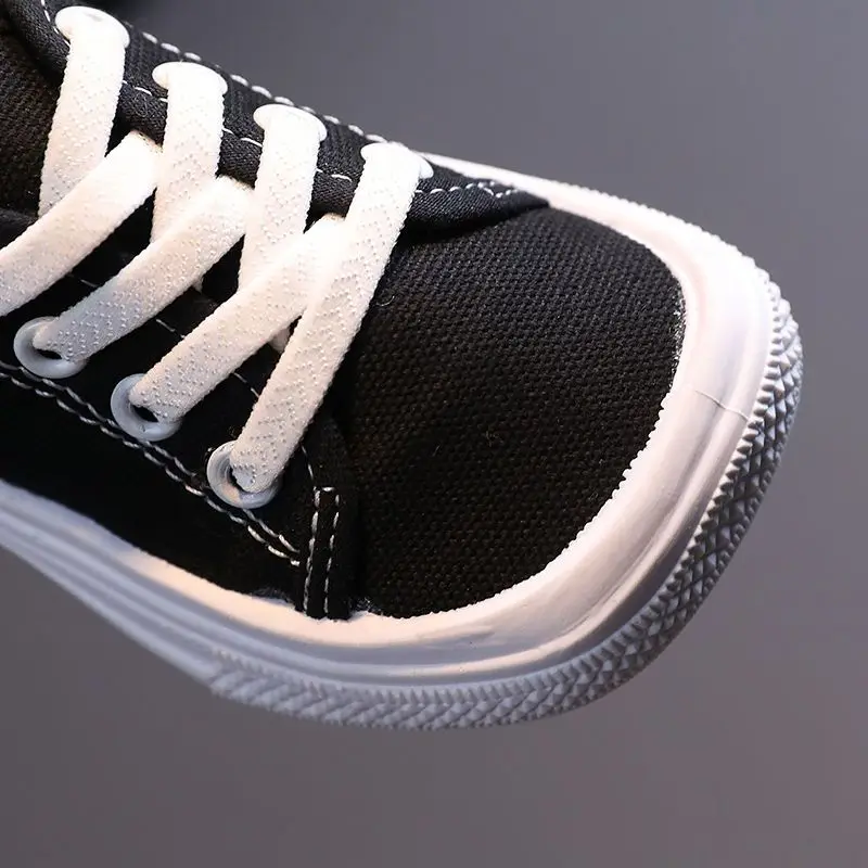 Sports Shoes Kids Sneakers Kids Shoes Kids Sports Shoes Kids Flats Non-slip Comfort Sneakers Tennis shoes Sport Canvas Shoes Lace-up Girls Flat Boys Casual
