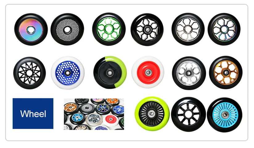 Performance transfer printing street kid Aluminum core two wheel kick Trick Stunt scooter