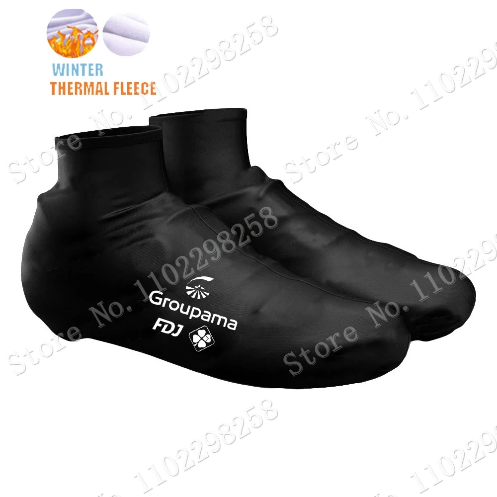 Bicycle Shoe Covers Cycling Shoe Covers FDJ Team Road Bike Shoes Cover MTB Jerseys Dust-proof Non-slip Outdoor Bicycle Overshoes
