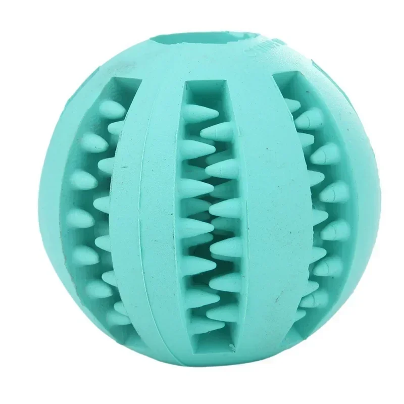 New Silicone Interactive Anti-Bite Puppy Toy Ball Teeth Cleaning And Teething Supplies Available In Many Colors Pet Supplies