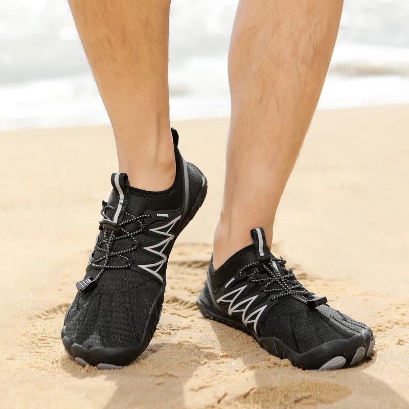 Aqua Shoes Unisex Multifunctional Outdoor Beach Game Indoor Squat Gym Footwear Couple Vacation 35-46#