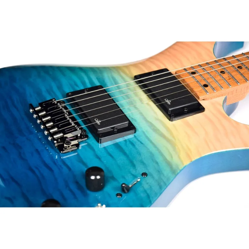 Wooden Electric Guitar Professional Performance Five-speed Pickup Classic Electric Guitar Student Practice Instrument