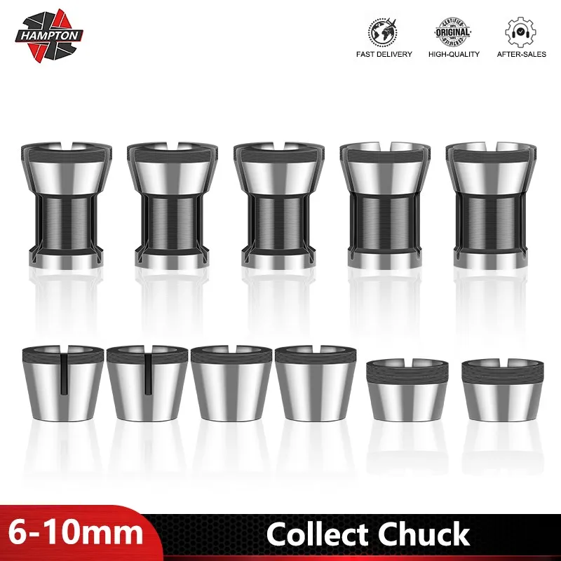 

1/2/3 Pcs Collect Chuck Engraving Trimming Machine Router Milling Cutter Accessories Precision Collet Woodworking Tools