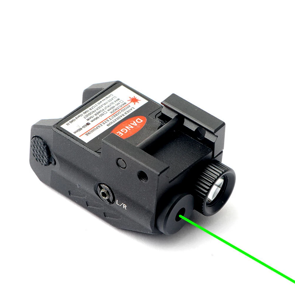 Red Dot & Green Laser Beam 350 Lumen Torcia Tattica Combinata Per Pistole Pistola Torcia Stroboscopica E Fissa Per Guida Picatinny Da 20Mm