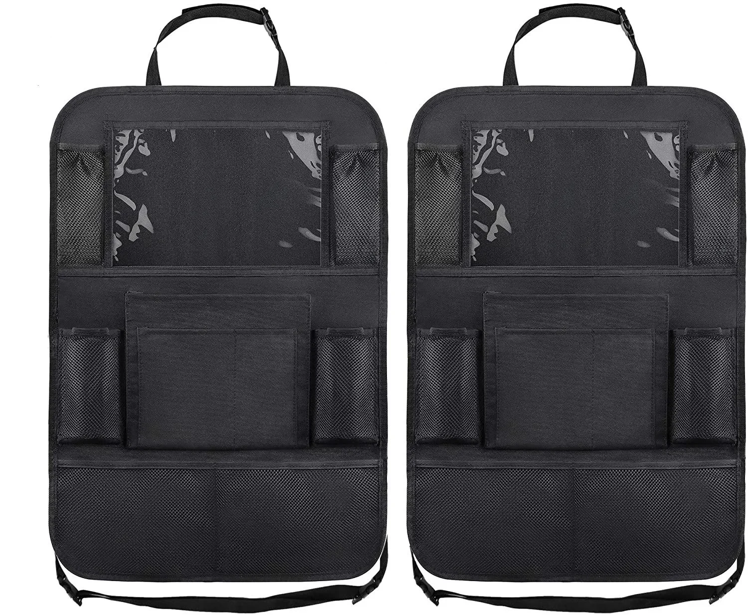 Child Car Seat Storage Kick Proof Back Cover Touch Screen Storage Bag Car Seat Cushion Baby Accessories Trim car seat storage bag