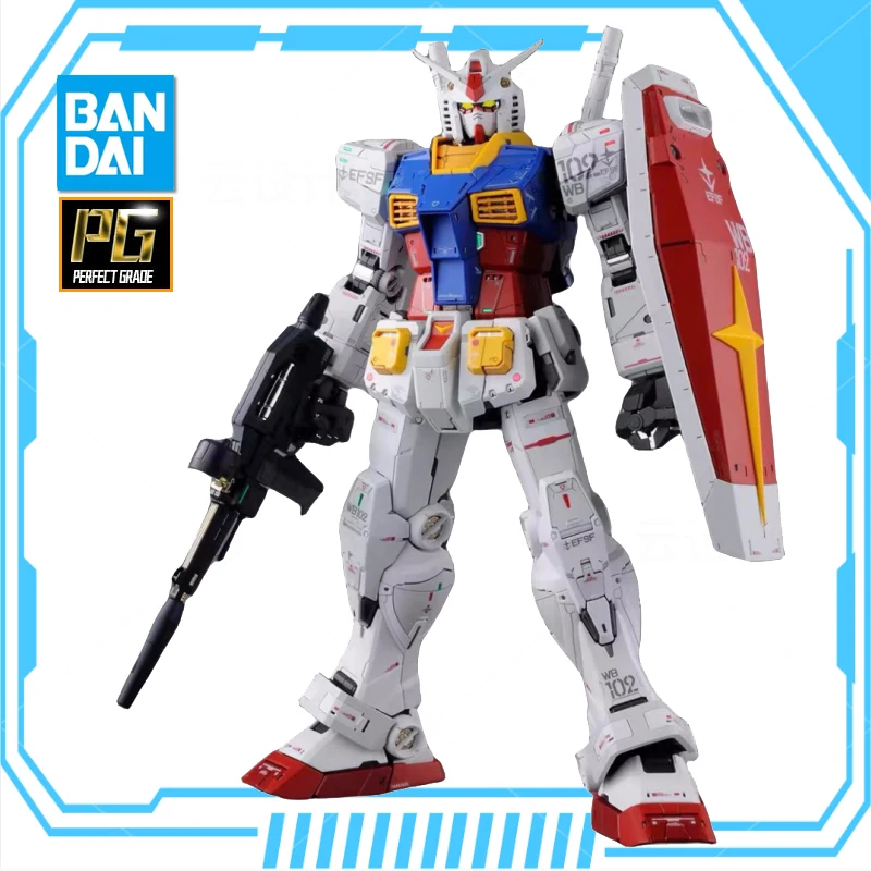

BANDAI Anime PG 1/60 RX-78-2 Yuanzu GUNDAM New Mobile Report Gundam Assembly Plastic Model Kit Action Toys Figures Gift