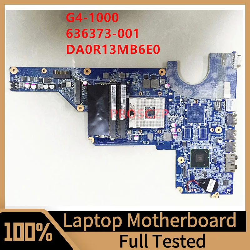 636373-001 636373-501 636373-601 FOR HP G4-1000 G6-1000 G7-1000 Laptop Motherboard DA0R13MB6E0 HM65 100% Full Tested Good