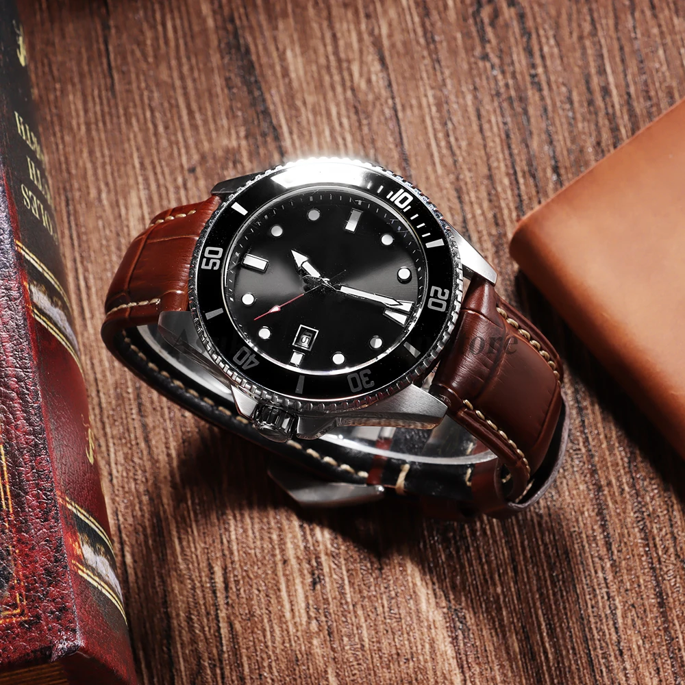 Elegant Leather Watch Band - Premium Strap for Timeless Style (Multiple Sizes Available)