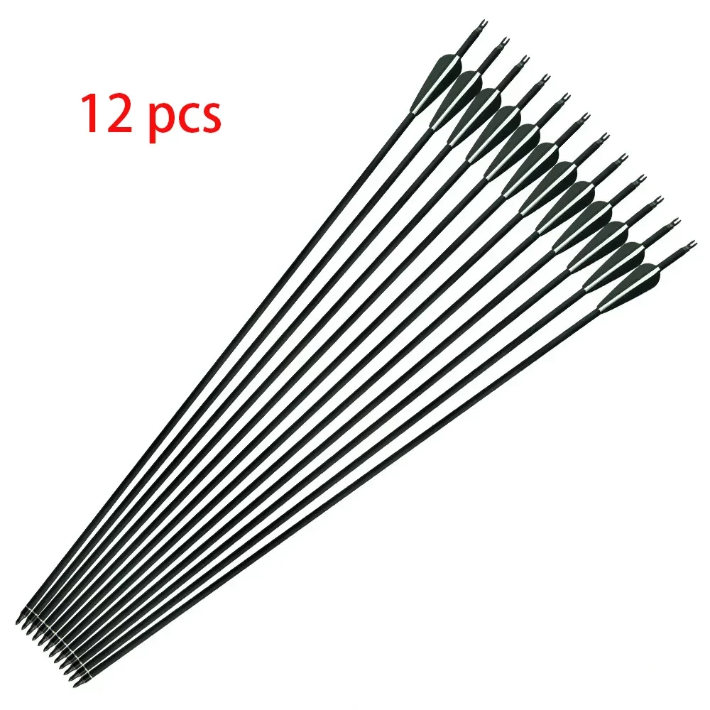 Premium 30-Inch Carbon Arrow with Replaceable Arrowhead