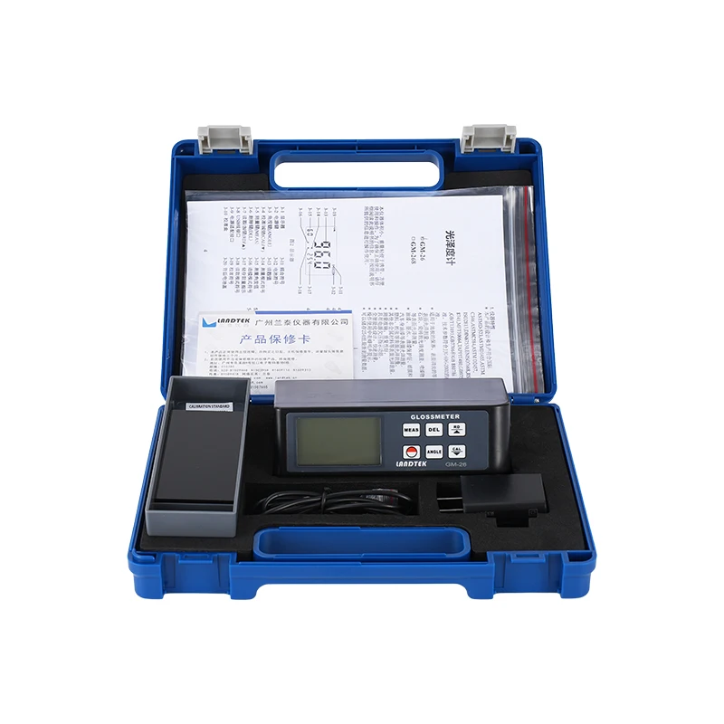 Digital Gloss Meter GM-26 Portable Gloss Meter 20&deg;60&deg; Range 0.1GU~200GU Ink Paint Marble Tile Metal Surface
