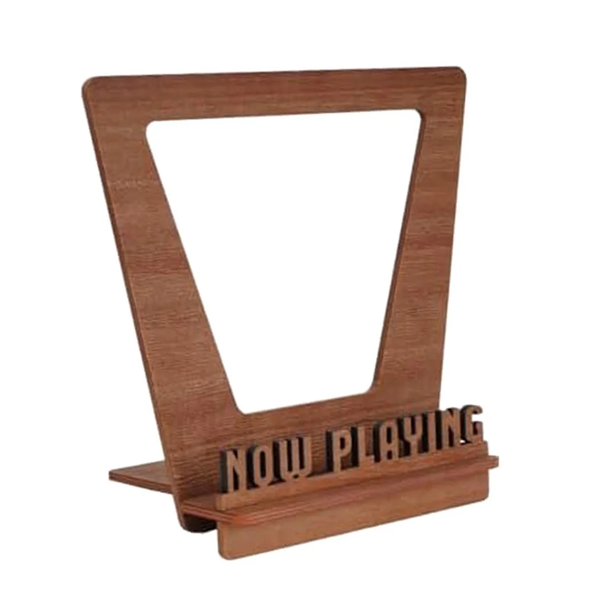 

Now Playing Vinyl Record Stand Retro Holder for Vinyl Record Wood Record Stand Vinyl Gift Ideas Turntable Accessories