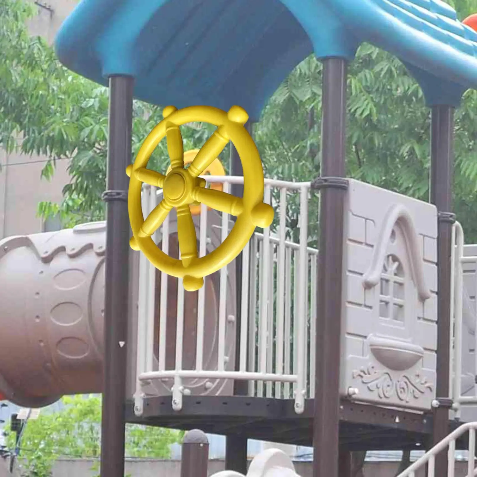 Pirate Ship Wheel Playground Accessories for Park Swingset Jungle Gym