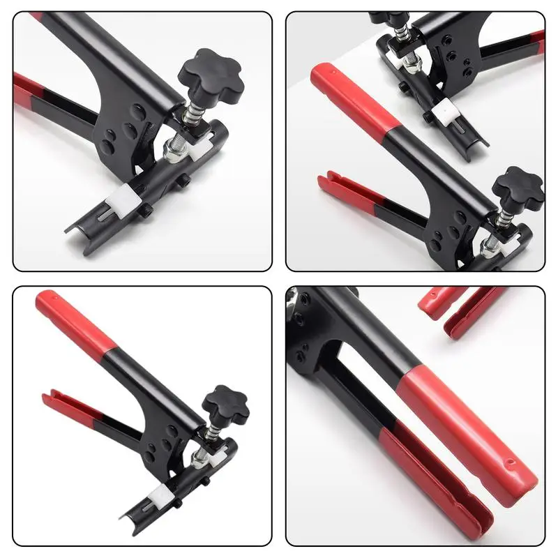 Glass Breaking Pliers Glass Tile Cutter Tool Ceramic Tile Breaking Pliers Heavy Duty Running Cutter Manual Ceramic Cutting Tool 4