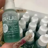 3 ชิ้นเล็บ Hemostatic Agent ได้อย่างรวดเร็วหยุดเลือดออกฆ่าเชื้อน้ําแต่งเล็บเครื่องมือ 2