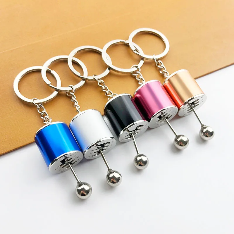 MiniCarGearBoxKeychainForMenWomen6SpeedManualCarStyling