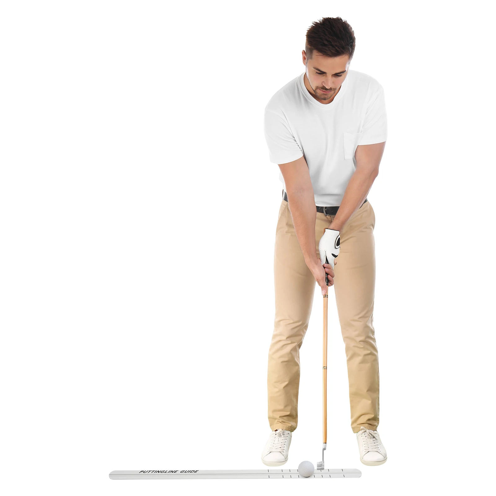 90,5 cm Golf-Korrektur-Putter-Lineal | Golf Swing Trainer Putter Track Guide | Golf Putting Alignment Rail – Detail 9