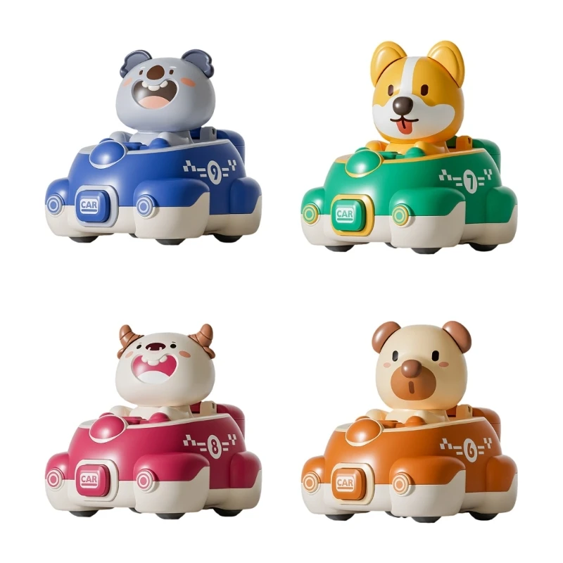 

4XBD Baby Bear Car Toy for 2 Years Old Children, Lovely Face ,Funny Shaking Head