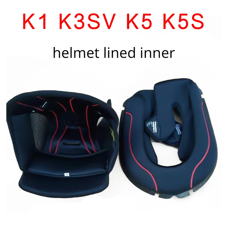 

Helmet Lining for K1 K3SV K4 K5 PISTA GPRRR Helmet Lining Full Face Motorcycle Helmet Helmet Riding Motocross Racing Motobike