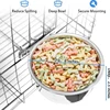 Hanging Water Dispenser Food Bowl Cage Mount for Dog Cat Pet Supplies Detachable Hanging Water Bowl Y5GB 5