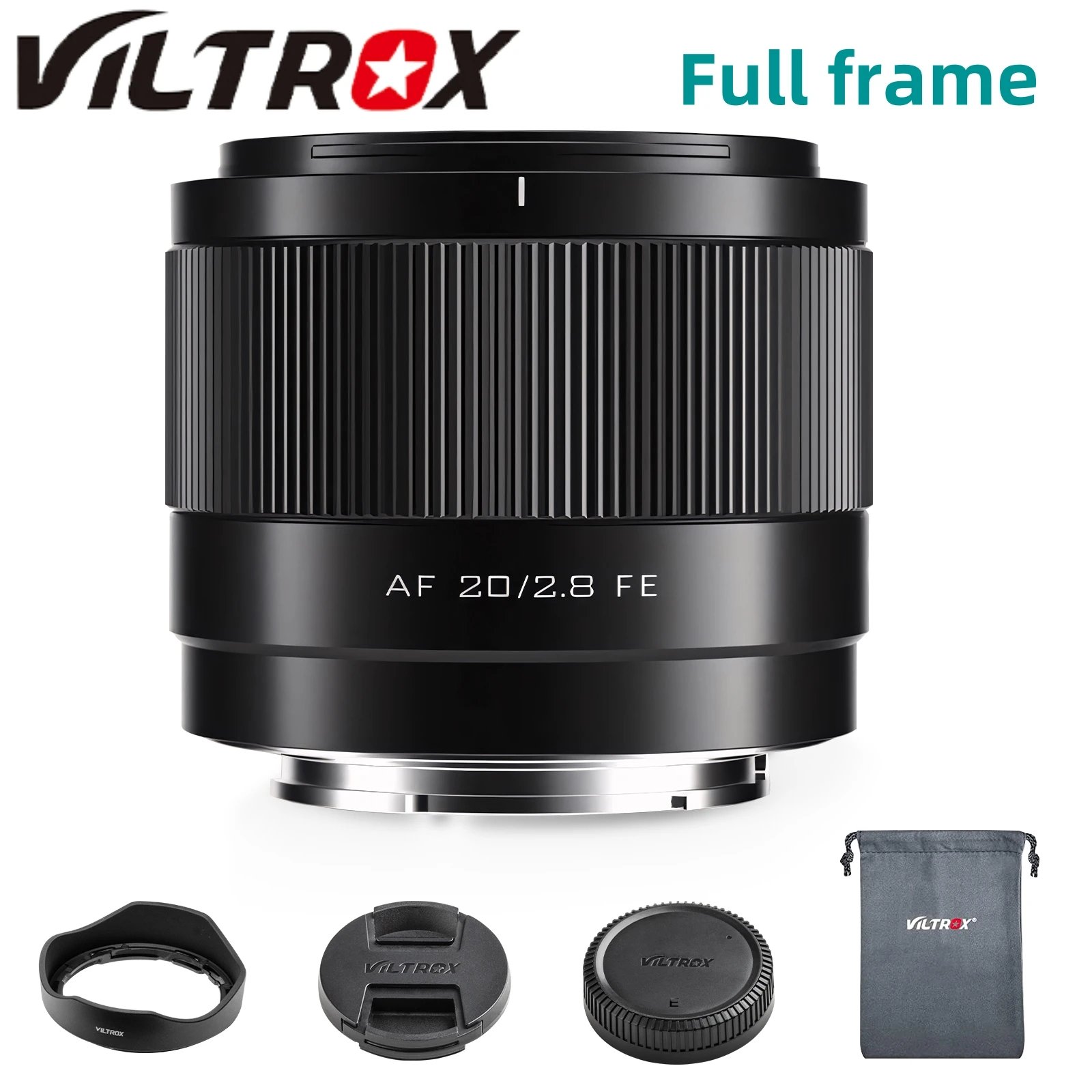VILTROX 20mm F2.8 for Sony E-mount for Nikon Z-mount Camera Lens Full Frame Ultra Wide Angle Auto Focus Vlog Lens for A7C A6400