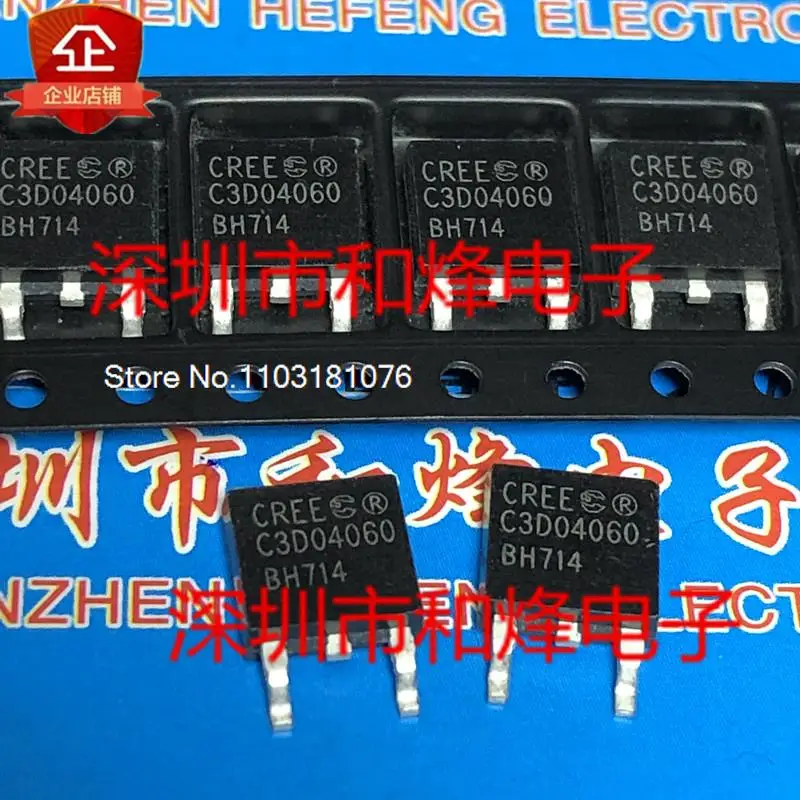 

(10PCS/LOT) C3D04060 C3D04060E-TR TO-252600V 6A New Original Stock Power chip