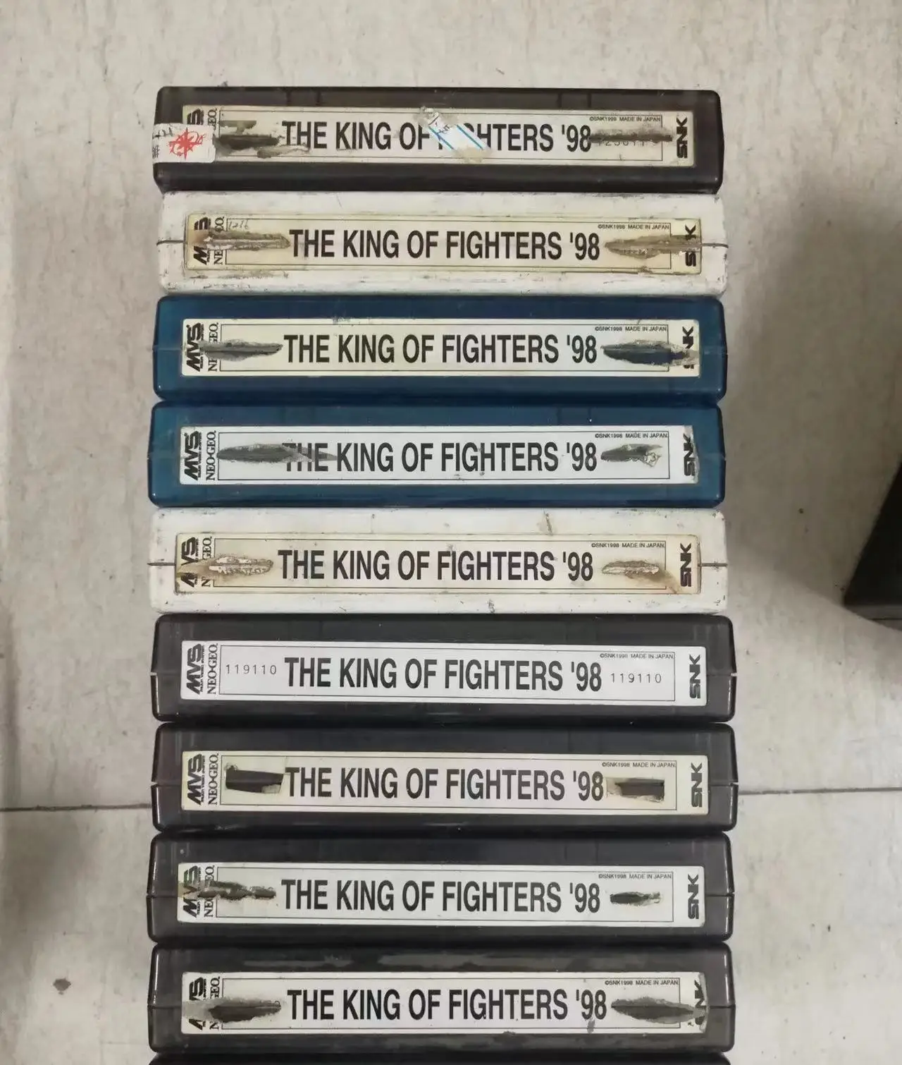 SNK MVS 일본  게임 잉크 카트리지, KOF 시리즈용