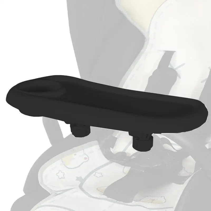 

Infant Accessories Baby Stroller Dining Plate Snack Tray With Cup Holder Toddler Girls Boys Milk Bottle Holder With Nonslip Clip