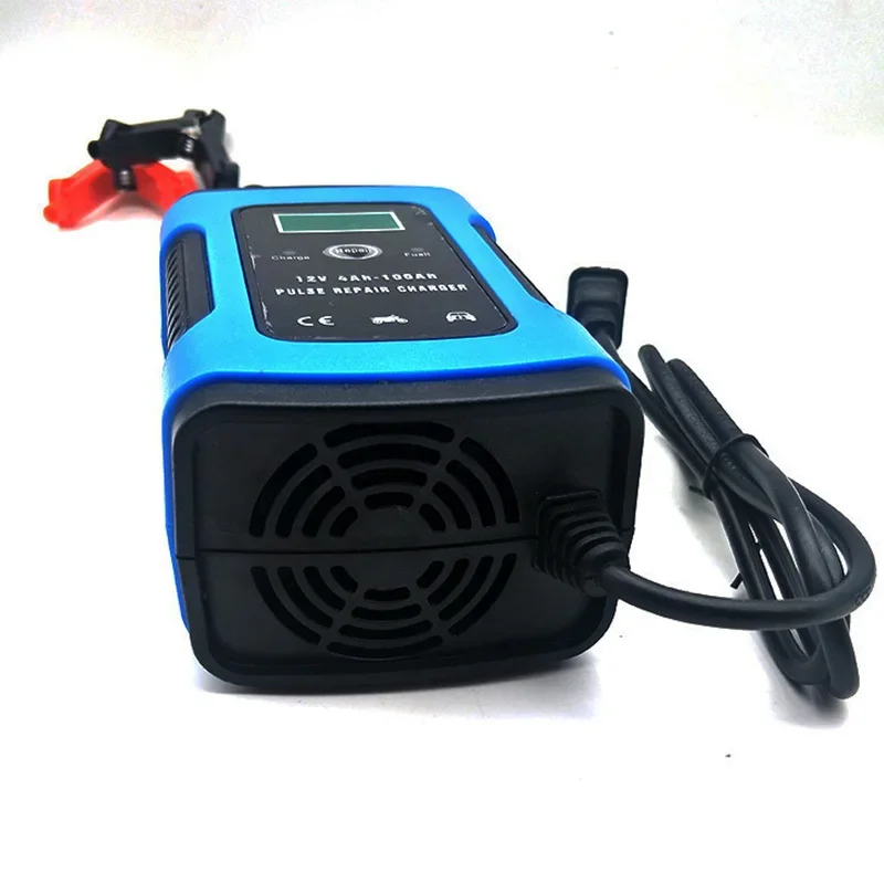 12V 6A Automatic Charging Motorcycle Car Battery Charger 12v Intelligent Repair Type For Lead Acid Storage Charger