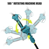 Sécateur électrique sans fil 1000W 40mm, cisailles de taille pour branches hautes, coupe-branches pour batterie Makita 18V 5