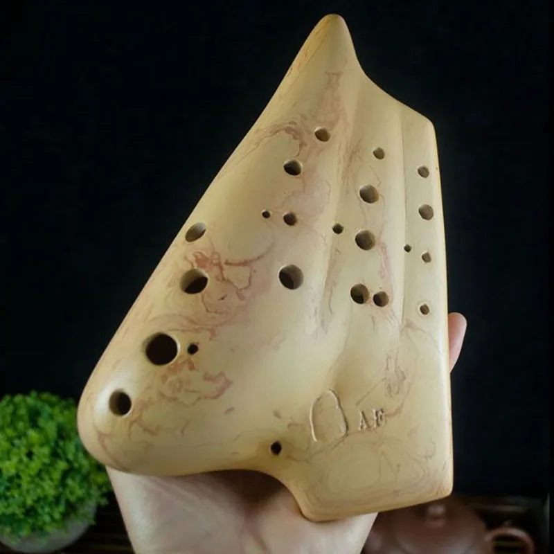 Triple Ocarina Alto Tone F Ceramic Ocarinas Orff Instruments Ocarina Of Time Strumenti Musicali Professionali Offre Accessori