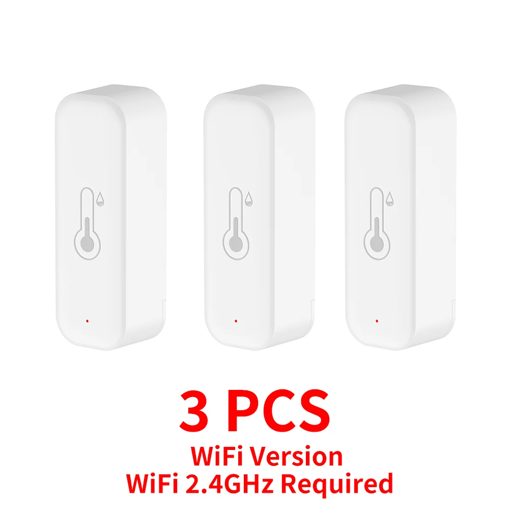 Enhanced Smart Home WiFi Temperature & Humidity Sensor with APP Remote Control