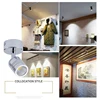 110v 220v  12v  Led Spot Light 3W Surface Mounted Cabinet Showcase Counter Jewelry Lamp Rotatable Angle Ceiling Mini Spotlight 6