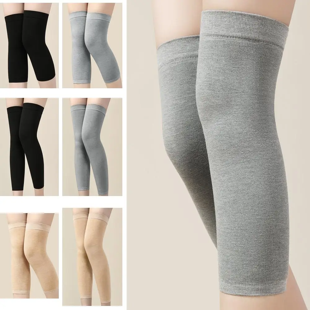 

1 Pair Men Women Knee Brace Support Leg Warmer Winter Warm Knee Knee Pads Warmers Sleeve Wool Kneepad Thermal Thicken M4L6