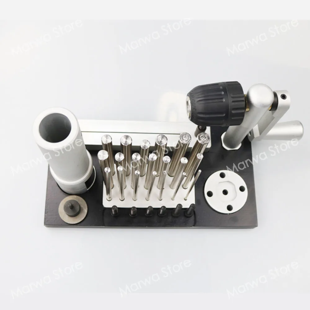 Manual Jump Ring Maker Machine Stainless Steel Hardness Tool with 20 2.5-12MM Mandrel Accessory Jewelry Making Jeweler
