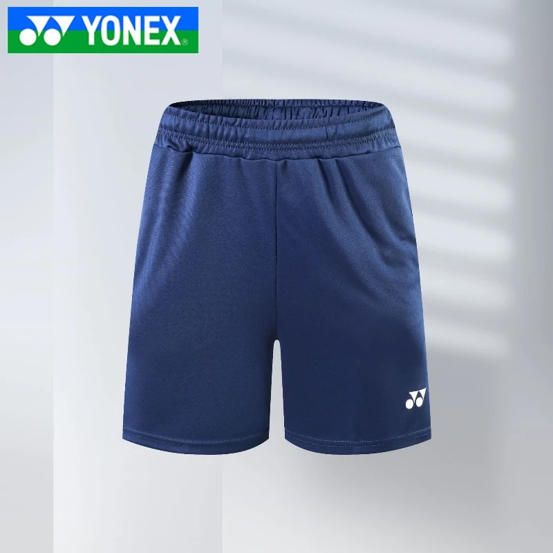 YONEX men's and women's black breathable quick drying badminton jacket men's bottom shorts casual sports shorts badminton shorts