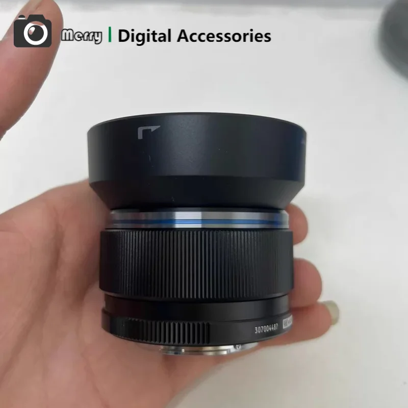 OM 시스템 M.Zuiko 25mm F1.8 II 표준 프라임 렌즈 (M4/3 카메라용) 98% 새 상품, , 고화질, 경량 디자인