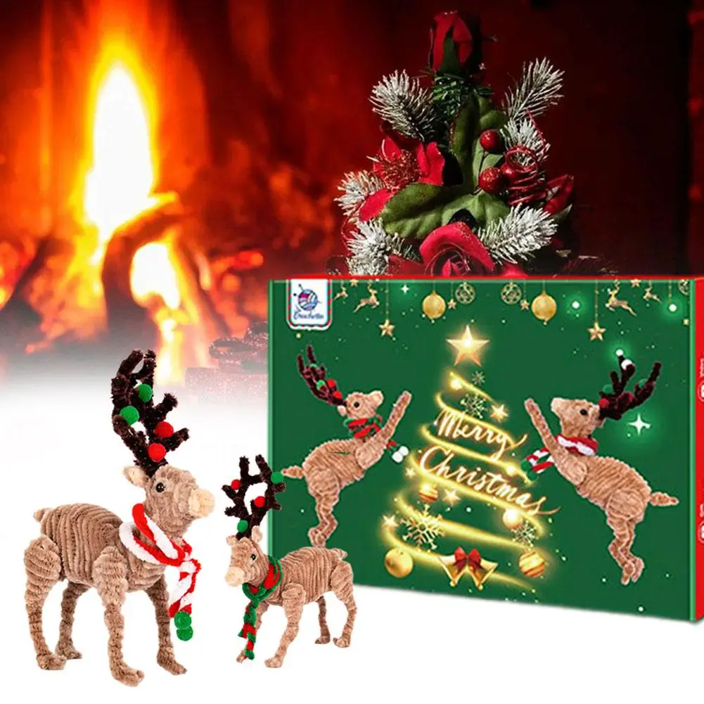 

Festive Reindeer Felt Hanging Christmas Decoration Children Rudolph Santa Secret Fun Winter Festive Lapland Kids Quirky - A Q4F9