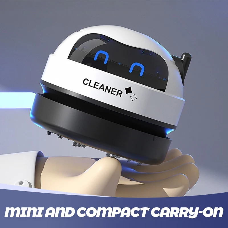 미니 무선 데스크탑 진공 청소기, 학생 문구 선물, 가정용 충전식 데스크탑 청소기