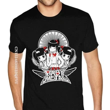 

Babymetal Tees Shirt Oversized Anime Tshirt Men Kawaii Shirts T Shirts Gift Brand Mens Tops & Tees Pure Cotton Clothing Shirt