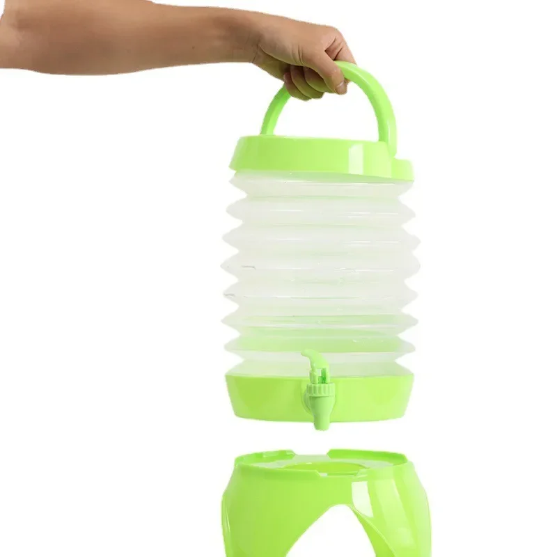 3.5L/5.5L/7.5L Portable Folding Kettle Outdoor Camping with Faucet
